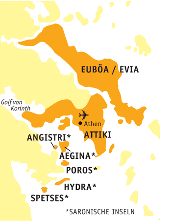 Saronic gulf islands
